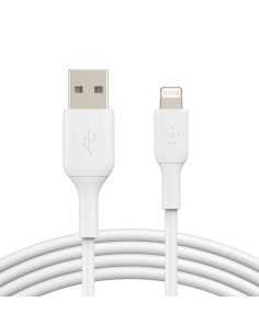 Belkin Kabel PVC USB-A to Lightning 15cm White