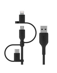 Belkin Kabel/Adapter Universal Cable Lightning/Micro/USB-C