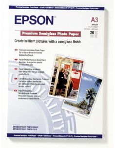 Epson Papier Photo Premium Semi Glossy A3/ 20 arkuszy / 251 g/m2