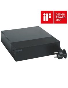 Legrand Przedłużacz TV ochron 4x2P+Z + 4x2P 2m czarny