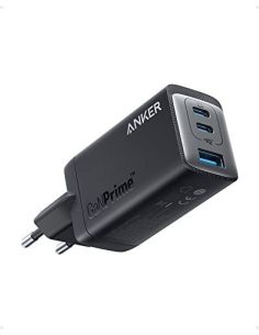 Anker Ładowarka 735 GaN III Prime 2xUSB-C 65W USB-A 22.5W Czarna