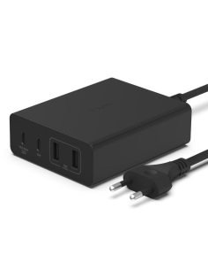 Belkin Ładowarka 108W 4-porty GaN 2xUSB- A 2xUSB-C czarna