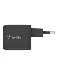 Belkin Ładowarka podwójna ścienna 45W USB-C GAN z PPS czarna