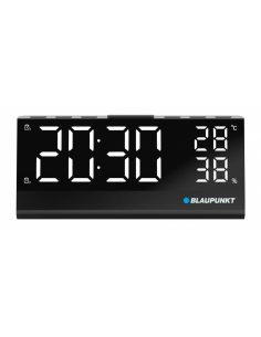 Blaupunkt Radiobudzik CR10ALU FM PLL z wbudowanym czujnikiem temperatury i wilgotności