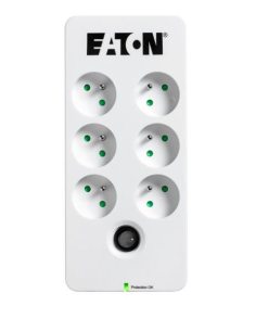 Eaton Listwa zasilająca Protection Box 6 FR, 6 USB Tel@