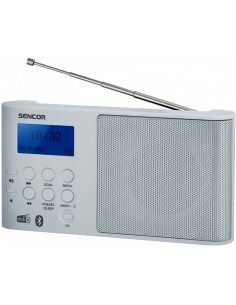 Sencor Radio przenośne cyfrowe DAB+ SRD 7100W, Bluetooth 5.0