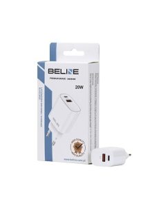 Beline Ładowarka sieciowa 20W USB-C + USB-A biała