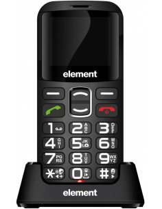 Sencor Telefon komórkowy Element P012S Ekran 1.77cala Dual SIM