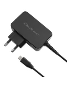 Qoltec Ładowarka GaN Power Pro | 1xUSB-C | 30W | 5-20V | 1.5-3A | Czarna