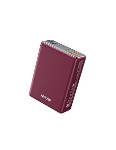 WEKOME Power bank 10000 mAh Super Fast Charging USB-C PD 20W + 2x USB-A QC3.0 22.5W Czerwony