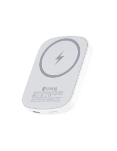 CRONG Bezprzewodowy power bank z MagSafe 5000mAh, USB-C 20W PD