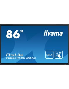 IIYAMA Monitor interaktywny 86 cali TE8614MIS-B2, INFRARED,50pkt,VA,4K, 7H,WiFi,MIC,USB ANDROID 13, Google EDLA