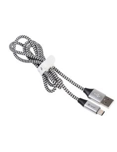 Tracer Kabel USB 2.0 TY PE-C A Male 1.0m czarno-srebrny