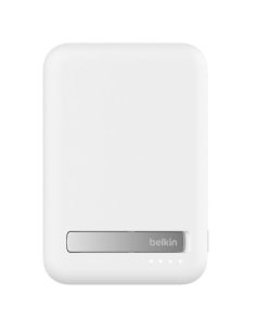 Belkin Powerbank ze standem 8000mAh Qi2 MagSafe Biały