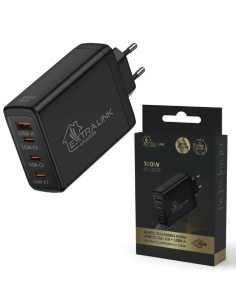 Extralink Ładowarka Smart Life Fast Charger 100W GaN 3x USB-C, USB-A