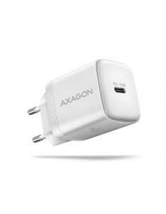 AXAGON ACU-PD20W Ładowarka sieciowa PD 20W, 1x port USB-C, PD3.0/QC3.0/AFC/FCP/Apple Biała