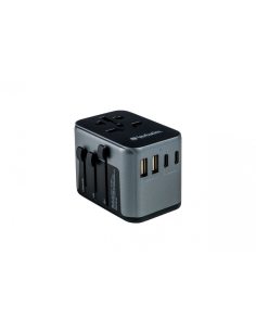 Verbatim Adapter podróżny UTA-03 49545 180 krajów, ładowarka PD 30W, QC 3.0 3x USB-C , 2x USB-A