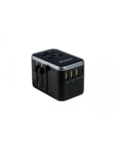 Verbatim Ładowarka i adapter podróżny UTA-04 49546 PD 61W, QC 3.0, 2x USB-C, 3x USB-A