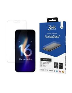 3MK Szkło hybrydowe FlexibleGlass iPhone 16 Pro Max