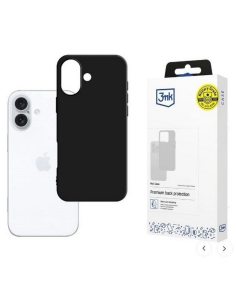 3MK Matt Case iPhone 16 Plus 6,7 Czarne