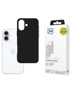 3MK Matt Case iPhone 16 6,1 Czarne