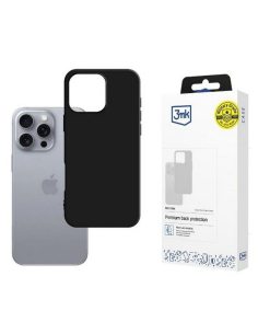 3MK Matt Case iPhone 16 Pro Max 6,9 Czarne