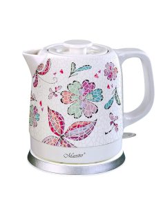 Feel-Maestro Ceramiczny czajnik elektryczny 1,5l 1500W MR-068-FLOWERS