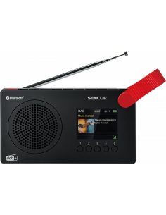 Sencor Radio cyfrowe z akumulatorem SRD 7757B wyświetlacz LCD, BL 5.0