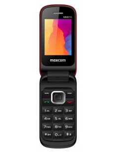 Maxcom Telefon MM 815 DualSIM czerwony