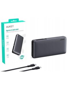 AUKEY PB-Y43 Power Bank | 20000mAh | 65W | 3xUSB | PD 3.0 QC 3.0 LED PPS