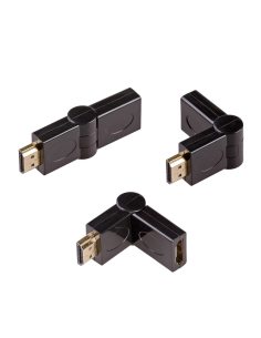 Adapter Akyga AK-AD-40 HDMI /M - HDMI /F kątowy 180 stopni