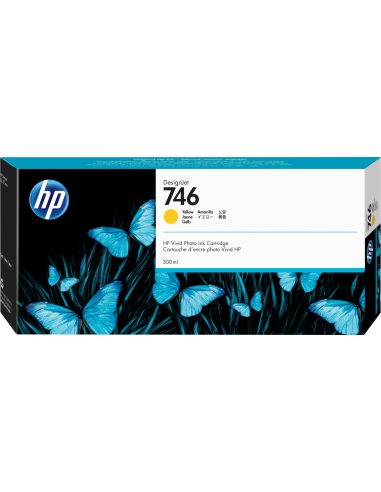 HP Wkład z atramentem żółtym DesignJet 746 o pojemności 300 ml