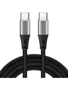 Kabel iBOX IKUTC2B USB-C 60W 2m Black