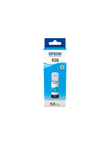 Epson 106 EcoTank Cyan ink bottle