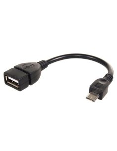 Kabel adapter Maclean MCTV-696 USB 2.0 (F) - MicroUSB typu B (M)