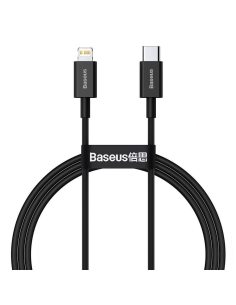 Kabel przewód USB-C / Typ-C - Lightning / iPhone 100cm Baseus CATLYS-A01 z obsługą szybkiego ładowania 20W PD