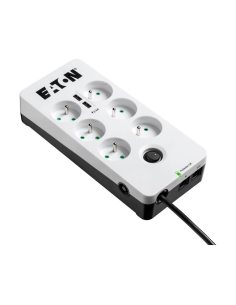 Eaton Listwa antyprzepięciowa Protection Box 6 Tel@ USB FR