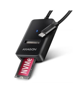 AXAGON ADM2-CM Adapter USB-C Gen 2 M.2 NVMe/SATA SSD