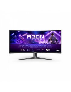 AOC Monitor AG346UCD 34 cale 175Hz Curved QD-OLED HDMIx2 DP HAS Głośniki