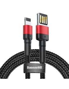 Kabel przewód USB - Lightning / iPhone 100cm Baseus Cafule CALKLF-G91 z obsługą szybkiego ładowania 2.4A