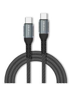 Qoltec Kabel USB 2.0 typ C | USB 2.0 typ C 100W | QC 3.0 | PD | 1m | Czarny