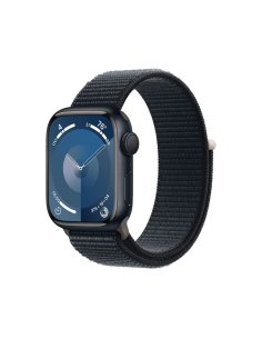 Apple Watch Series 9 GPS, 45mm Koperta z aluminium w kolorze północy z opaską sportową w kolorze północy