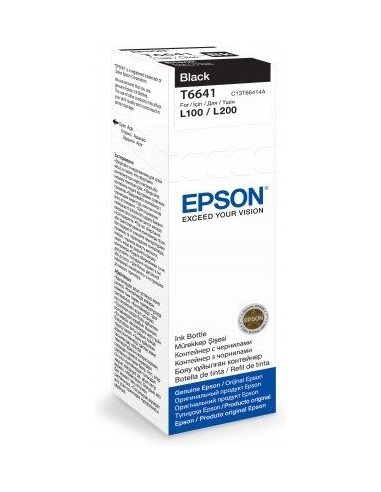 Epson T6641 Black ink bottle 70ml