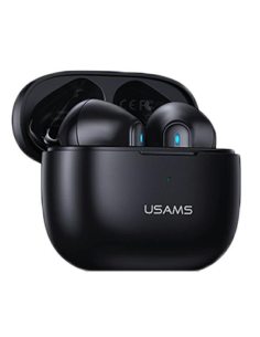 USAMS Słuchawki Bluetooth TWS 5.2 NX10 Series Dual microfon czarne