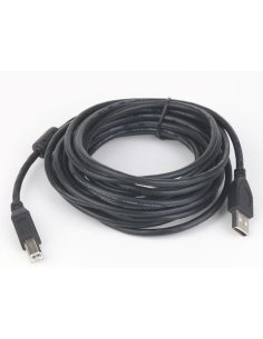 Gembird Kabel USB 2.0 typu AB AM-BM 1.8m FERRYT czarny