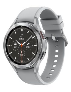 Samsung Galaxy Watch4 Classic 3,56 cm (1.4") OLED 46 mm Cyfrowy 450 x 450 px Ekran dotykowy Srebrny Wi-Fi GPS