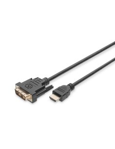 Kabel adapter DIGITUS HDMI Highspeed 1.3 Typ A / DVI-D(18+1), M/M 2m Black