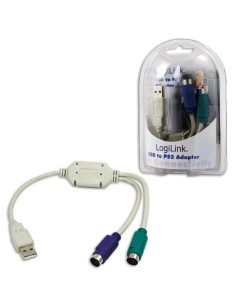 Adapter USB LogiLink AU0004A USB 2x PS/2